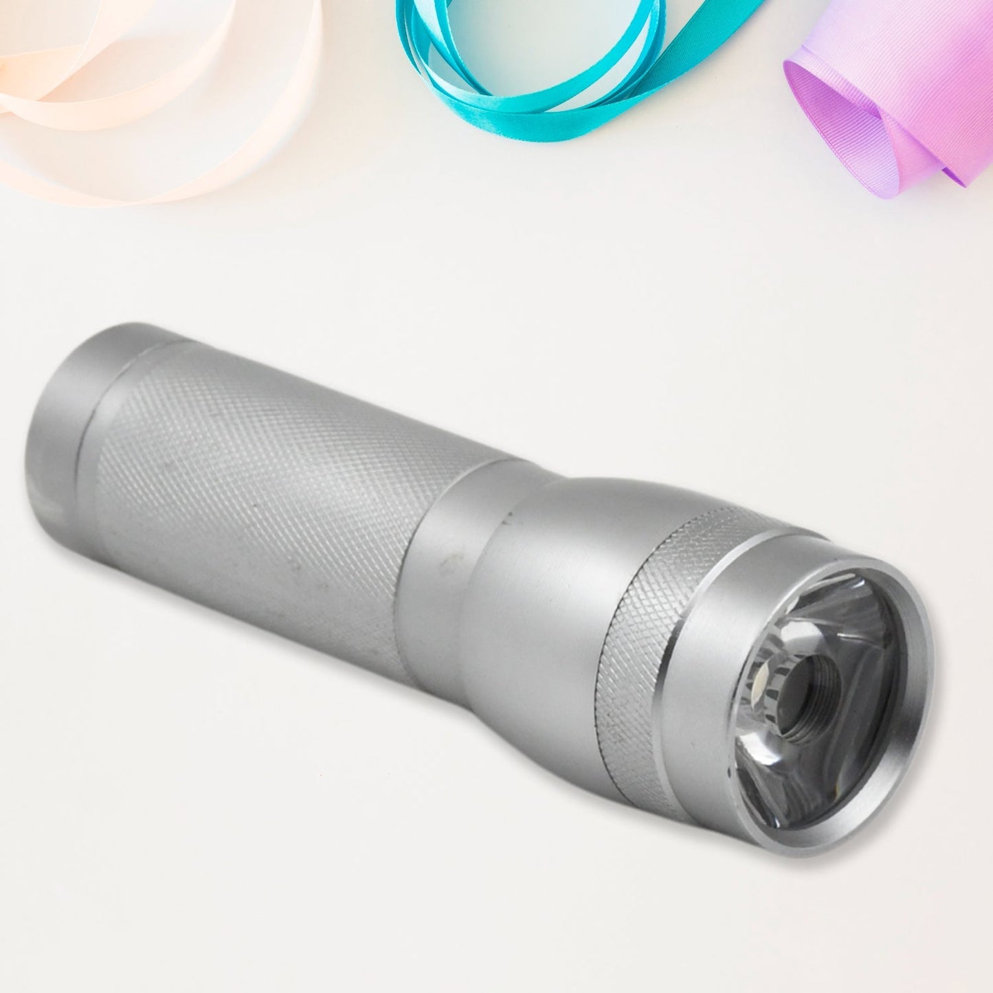 Portable Mini Torch / Flashlight LED Powerful High Lumens Pen Light Easy To Carry, Portable Pocket Compact Torch for Emergency 3 Battery operated (Battery not included / 1 pc) Your Brand