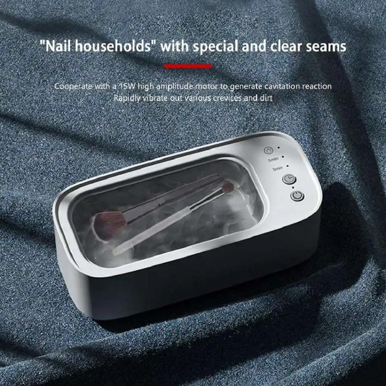 Ultrasonic Jewelry, Cleaner, Ultrasonic Cleaning Machine, Portable Jewelry Cleaning Machine for Jewelry, Ring, Silver, Retainer, Glasses, Watches, Coins, High Frequency Vibration Machine google/ optical cleaner machine (USB Operated) Your Brand