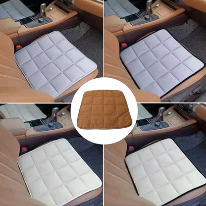 Square Shaped Bamboo Charcoal Filled Car Auto Seat Cushion Mat Cover Your Brand