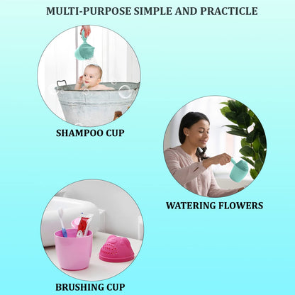 Baby Shampoo Shower Cup Safe Soft Bathing Water Scorpion Baby Bath Tumbler Hair Washing Mug Rainer Your Brand