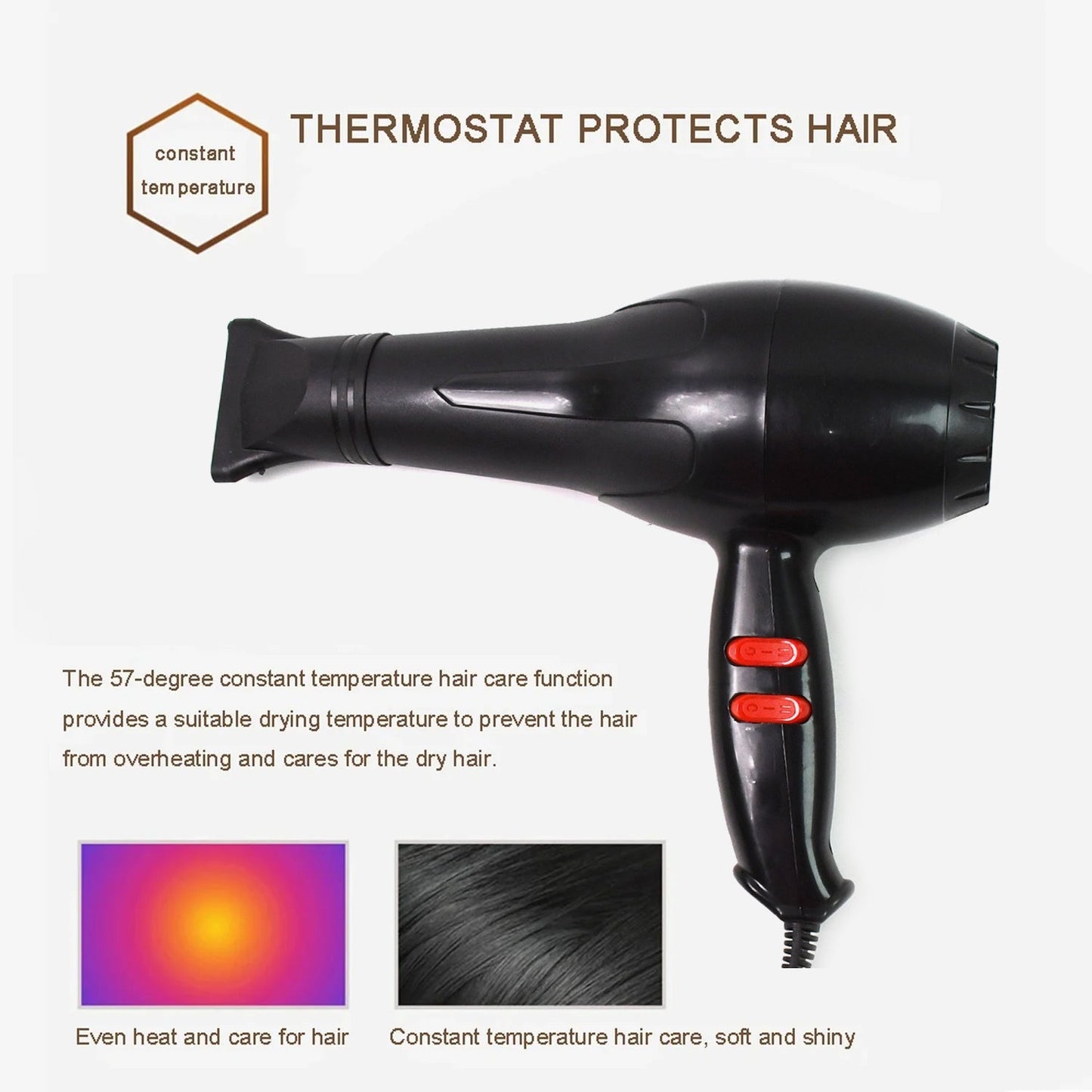 Professional Multi Purpose Hair Dryer Salon (1800 Watts) Your Brand