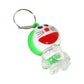 Doremon lightning keychain, 2 colored lightning keychain (1 pc)