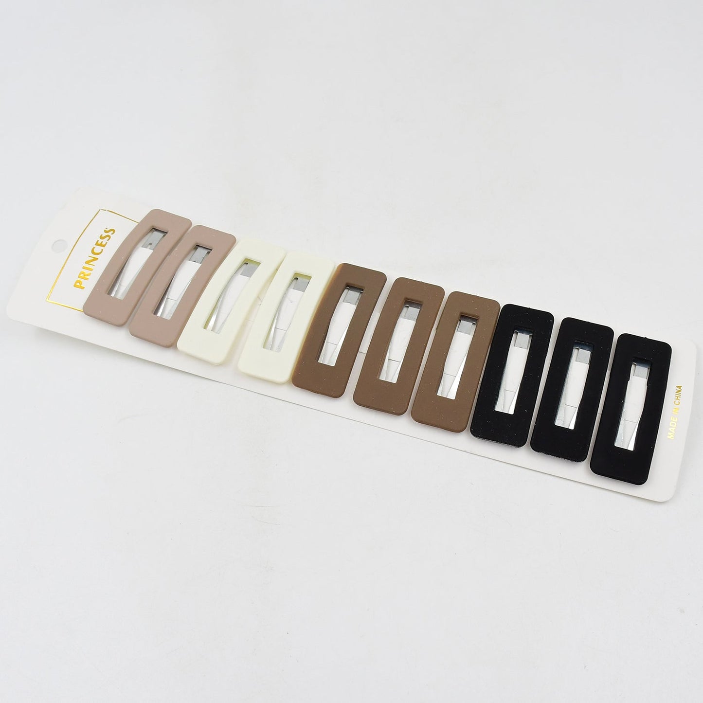 Miss Beauty 10pcs Cute Matte Multicolour & Design Hair Clip Set Your Brand