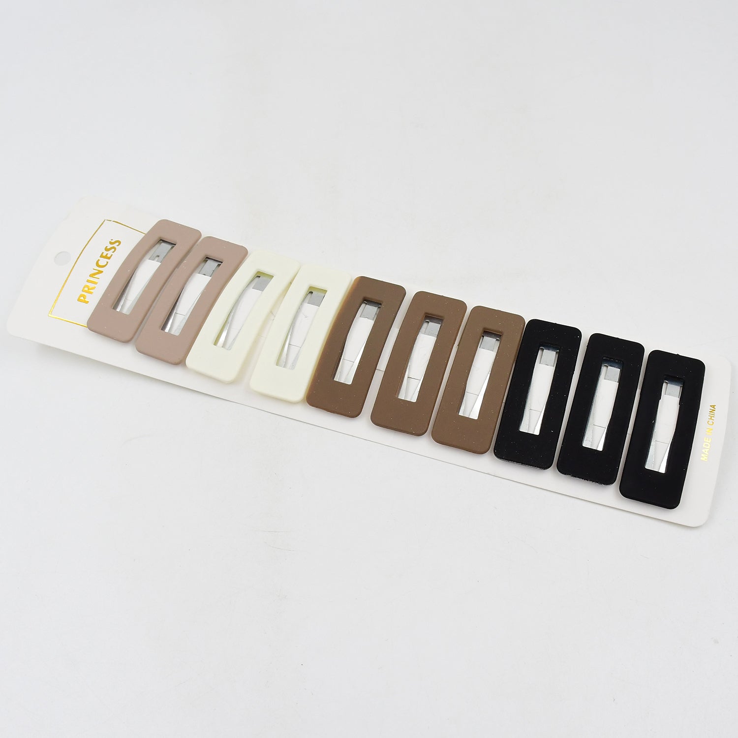 Miss Beauty 10pcs Cute Matte Multicolour & Design Hair Clip Set Your Brand