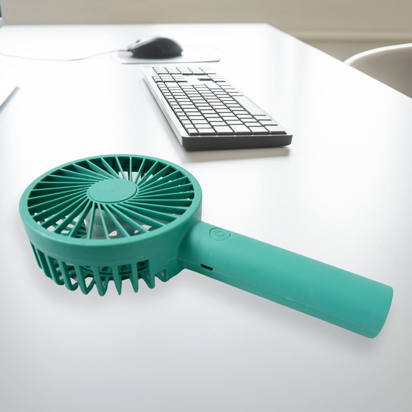 Portable Handheld Fan With 3 Speeds Battery Operated Fan Rechargeable Multi Colors As Base Phone Holder Fan (Battery Included) Your Brand