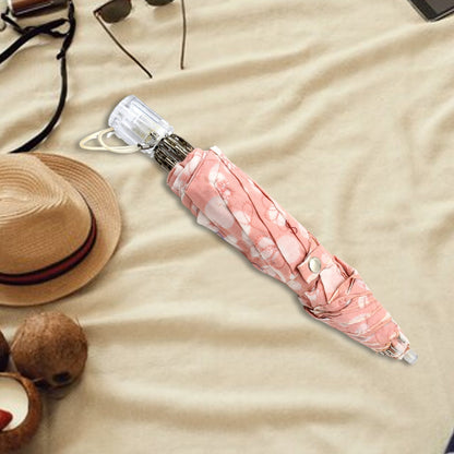 3-Fold Umbrella Summer Sun Protection Foldable Cute Umbrella || UV Protection Sun Umbrella || Travel Accessories || Umbrella for Children, Girls, and Boys (1 Pc) Your Brand