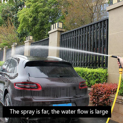 Plastic Body, Metal Trigger & Brass Nozzle Water Spray Gun For Water Pipe | Non-Slip | Comfortable Grip | Multiple Spray Modes | Ideal Pipe Nozzle For Car Wash, Gardening,& Other Uses Your Brand