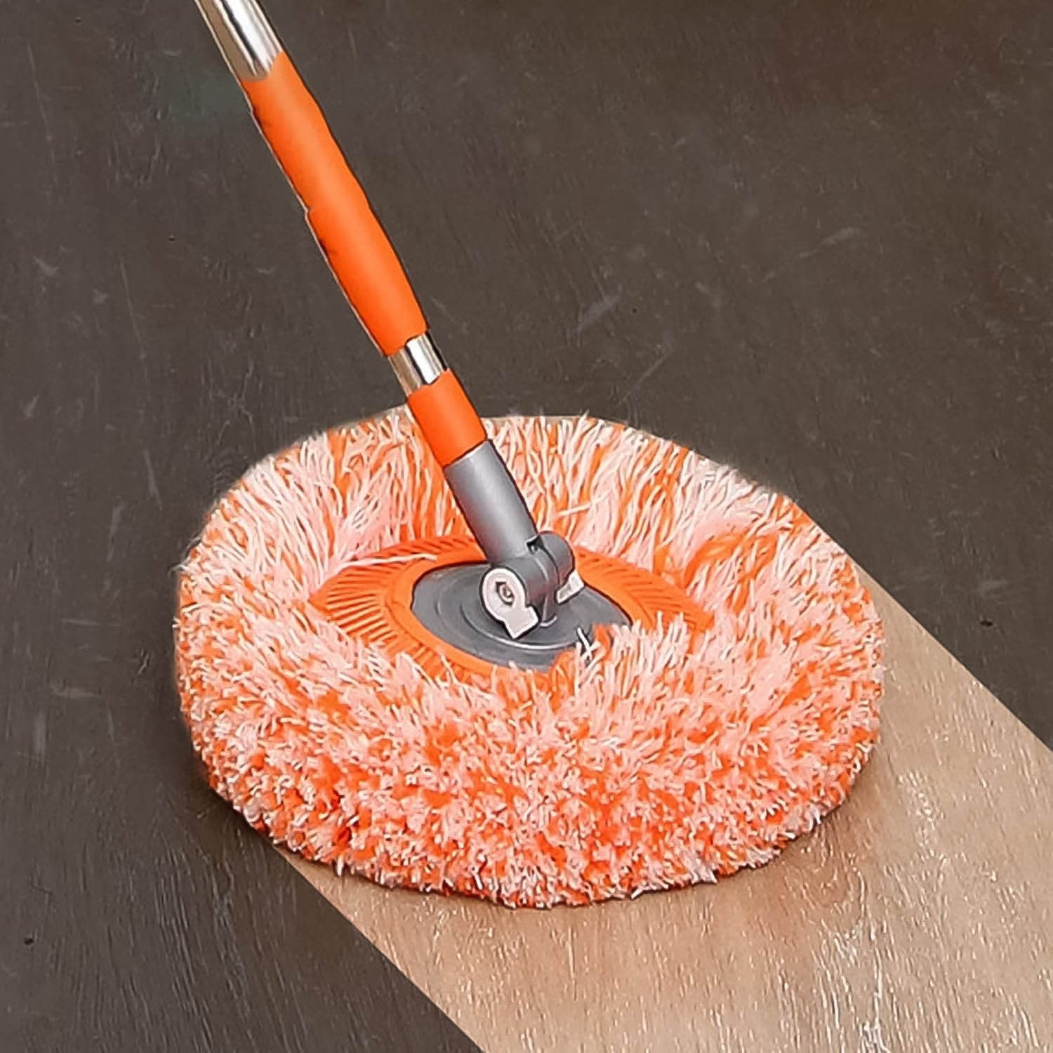 Mop Cleaning Mop Rotatable Spin Mop (110 CM / 1 Pc) Your Brand