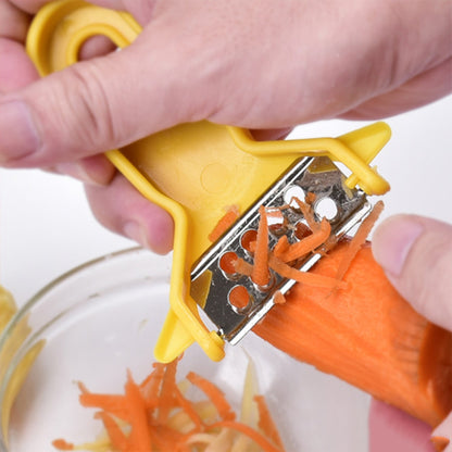 Peeler Slicers Shredders for Fruits and Vegetables, Cutter, Grater Kitchen Helper, Potato Fruits Peeler, Stainless Steel Sharp Blade with Non-Slip Handle (3 Pcs Set) Your Brand