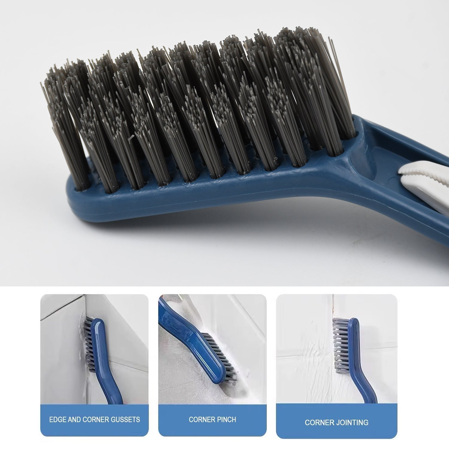 Multifunctional Floor Gap Brush, 2 in 1 Cleaning Brush (1 Pc) Your Brand