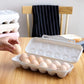 18 Grid Egg Holder Storage, Shock-Proof Egg Container with Buckle