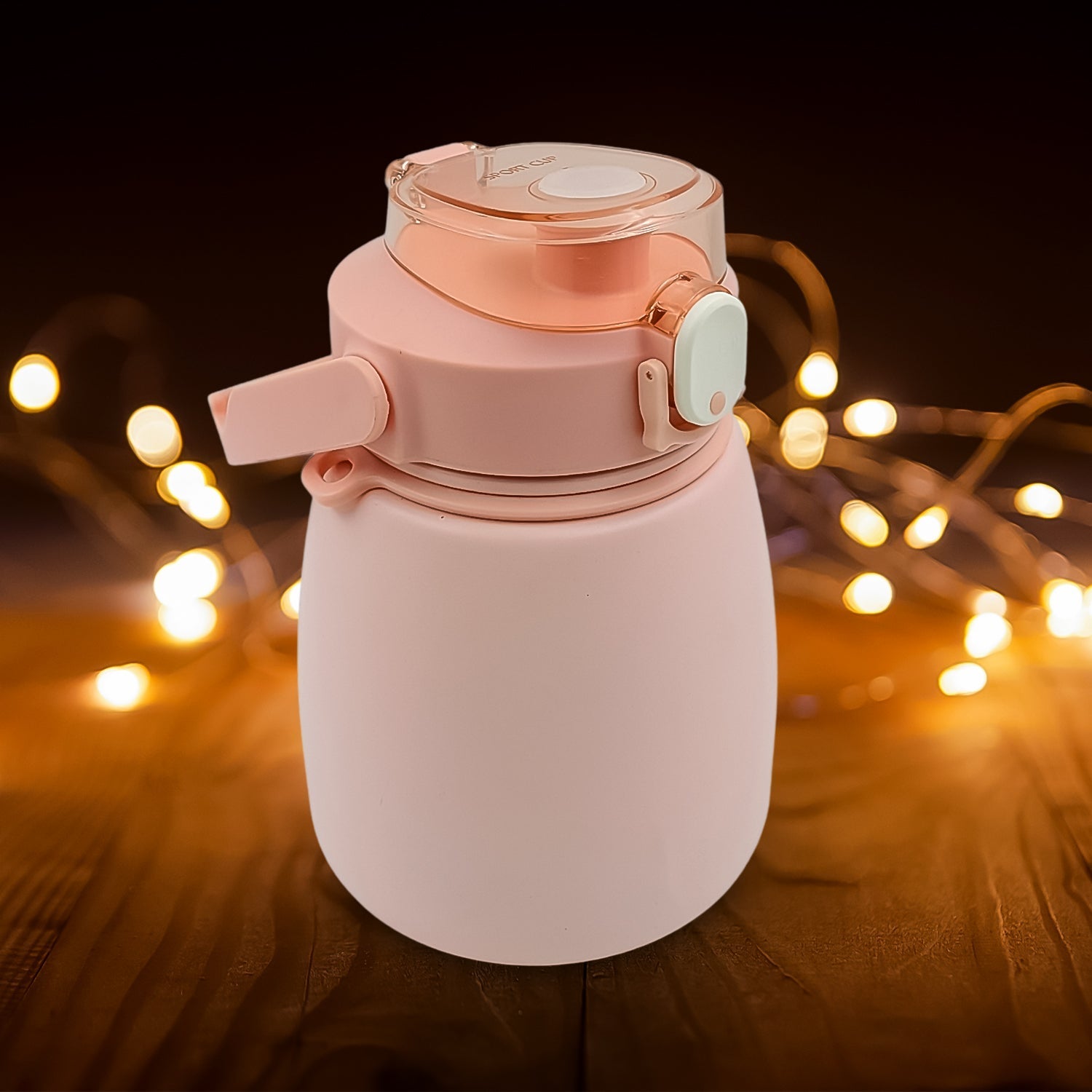 Stainless Steel Mug / Bottle Vacuum Insulated Cup with Handle & Strap (1000 ML) Your Brand