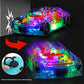 Rotating Transparent Gear Concept Car with Musical and 3D Flashing Lights Toy