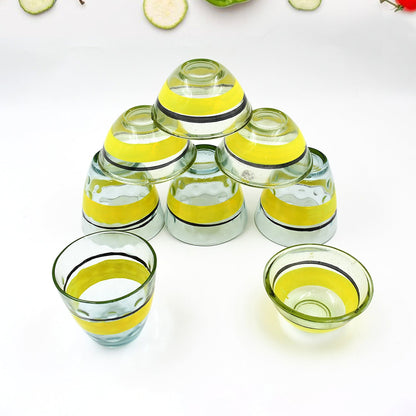 High Quality 4 Pc Glass & 4Pc Bowl Set, perfect choice For kitchen Your Brand