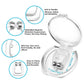 Silicone Magnetic Nose Clip Anti Snore Device for Heavy Snoring Sleeper (1 Pc)