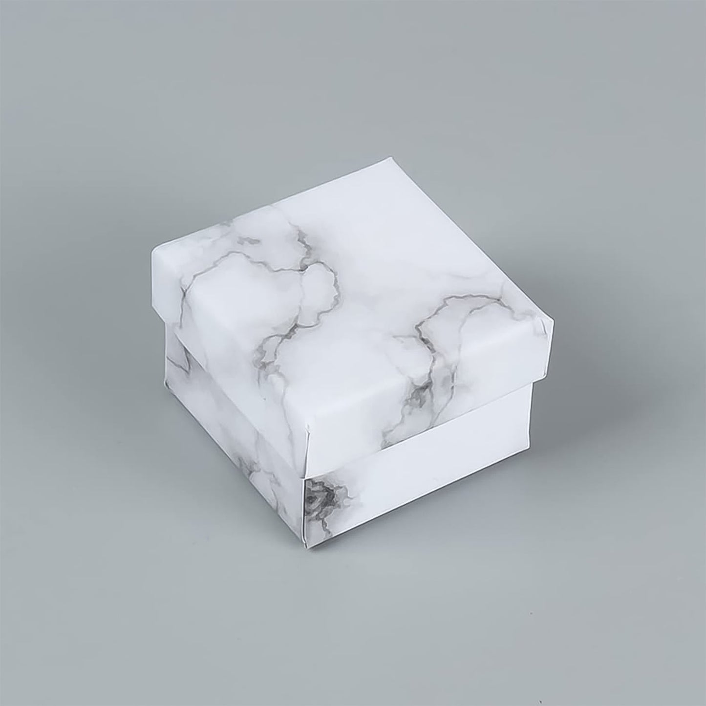 Cardboard Jewelry Boxes Gift Case Small Paper Jewelry Gift Boxes (7 Pcs Set / Mix Size) Your Brand