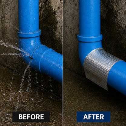 Leakage Repair Waterproof Tape For Pipe Leakage Roof Water Tape Leakage Solution Aluminium Foil Tape Shipeaso