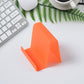 Durable Plastic Mobile Phone Stand with Angled Support (1 Pc / Mix Color)