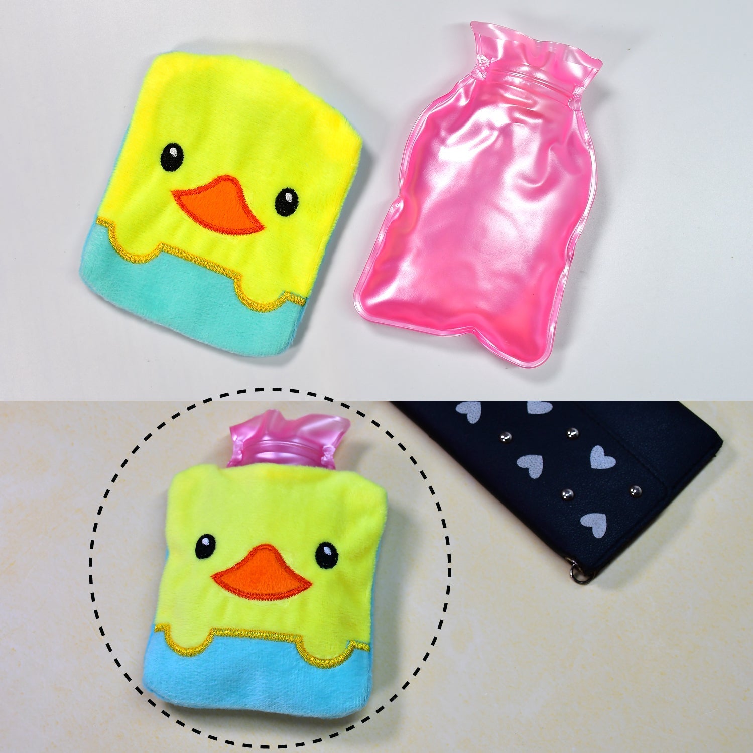 Cute duck heating water bag