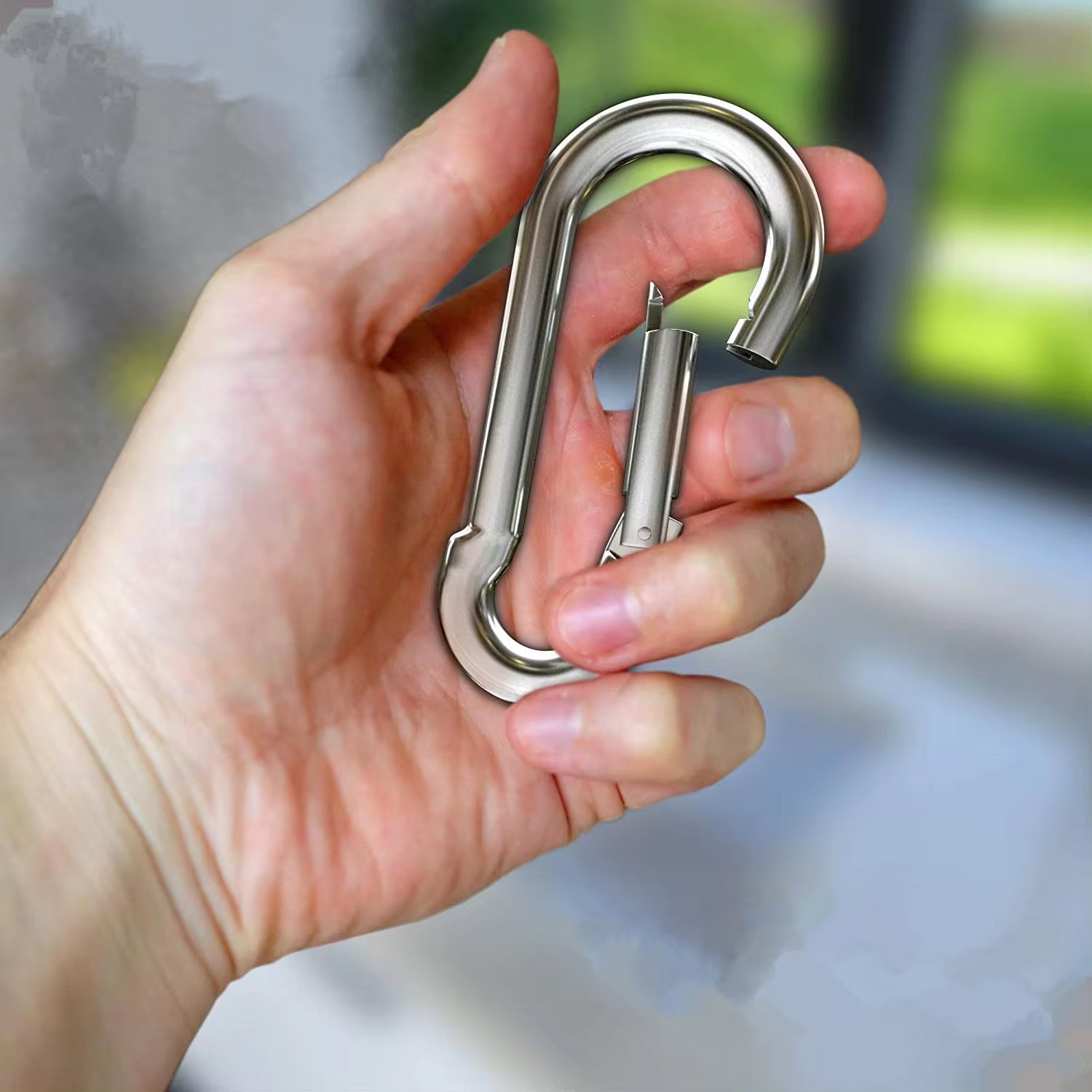 Stainless Steel Snap Hook (9×90 MM / 1 Pc) Your Brand