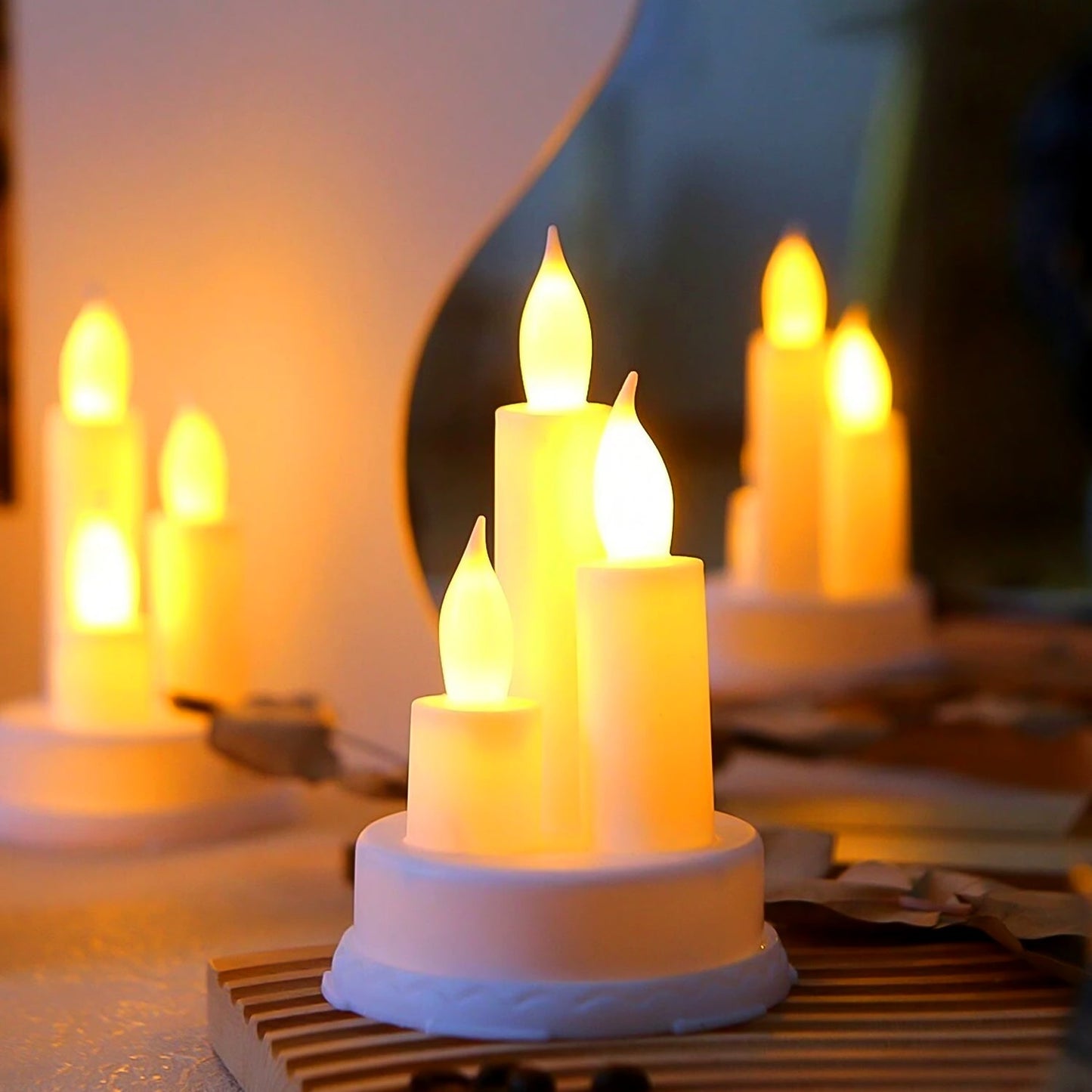 LED Taper Candles (1 Pc) Your Brand