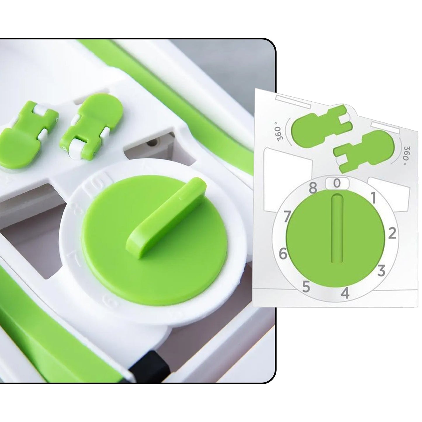 MULTI FUNCTIONAL TIME SAVING ADJUSTABLE HAND PRESS VEGETABLES CHOPPER Your Brand