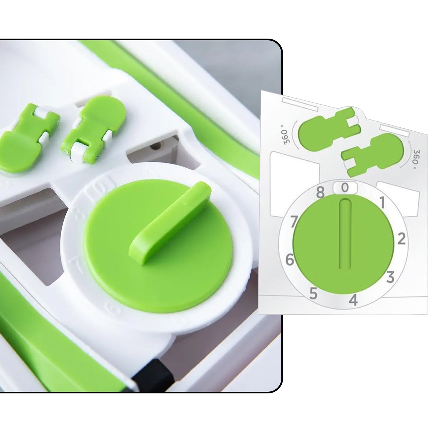 MULTI FUNCTIONAL TIME SAVING ADJUSTABLE HAND PRESS VEGETABLES CHOPPER Your Brand