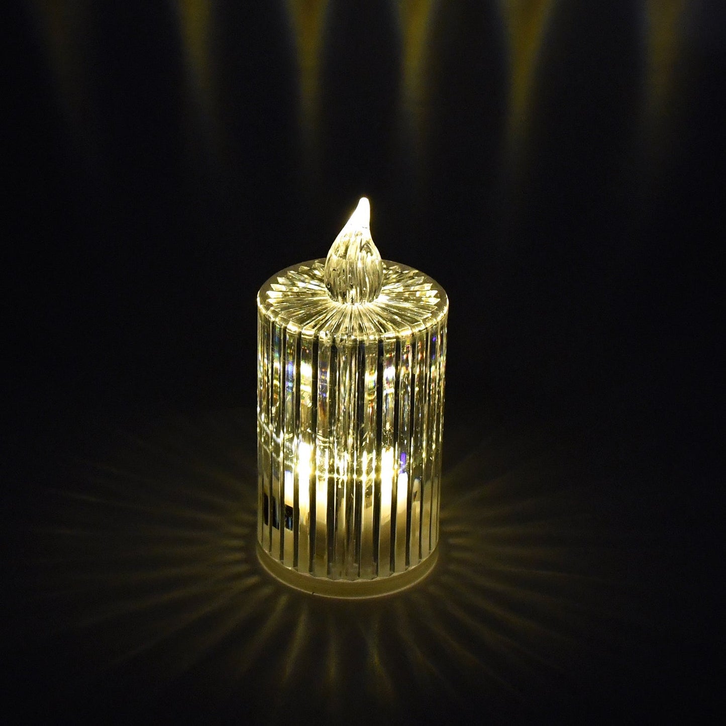 Flameless and Smokeless Decorative Candles LED Tea Light (24 Pcs Set) Your Brand