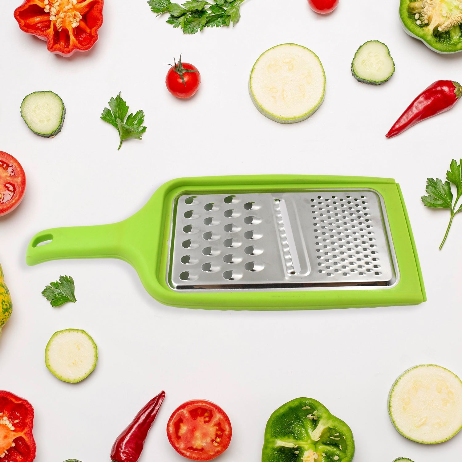 Stainless Steel Cheese Grater 3in1 Multifunctional (1 Pc / Mix Color) Your Brand