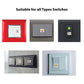 Pack of 10 Sheet Smart Switch Icon Sticker Sheet (10 Sheet, multi Icons)