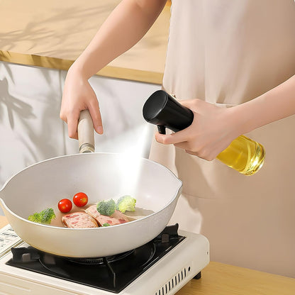 Plastic Oil Spray Bottle - Versatile Kitchen Gadgets (250 ML Approx) Your Brand