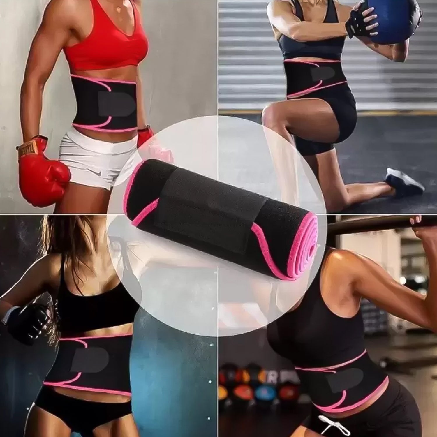 Waist Support Belt Neoprene Ab Belt Trainer (1 Pc) Your Brand