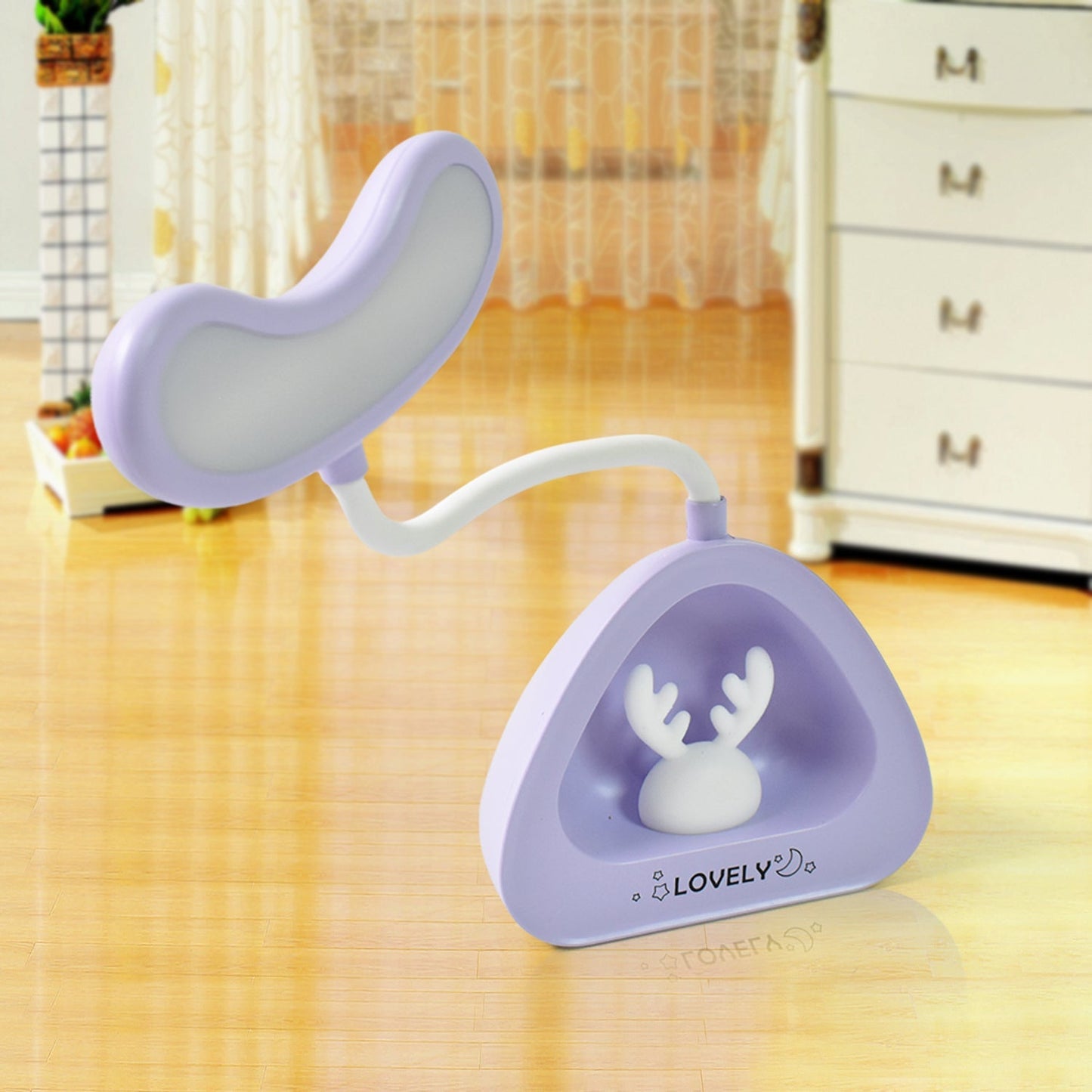 Cute Lovely LED Desk Light, LED Lamps Button Control (1 Pc) Your Brand