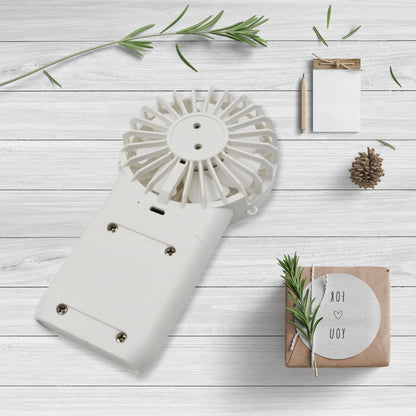 Portable Small Electric Fan, Handheld Fan With 3 Modes USB Rechargeable Mini Student Handheld Class Personal Fan (1 Pc) Your Brand