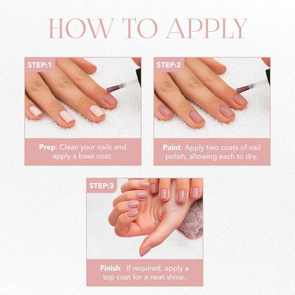 OG Beauty Pastel Peach Gel Intense Nail Polish (1 Pc / 10 ML)