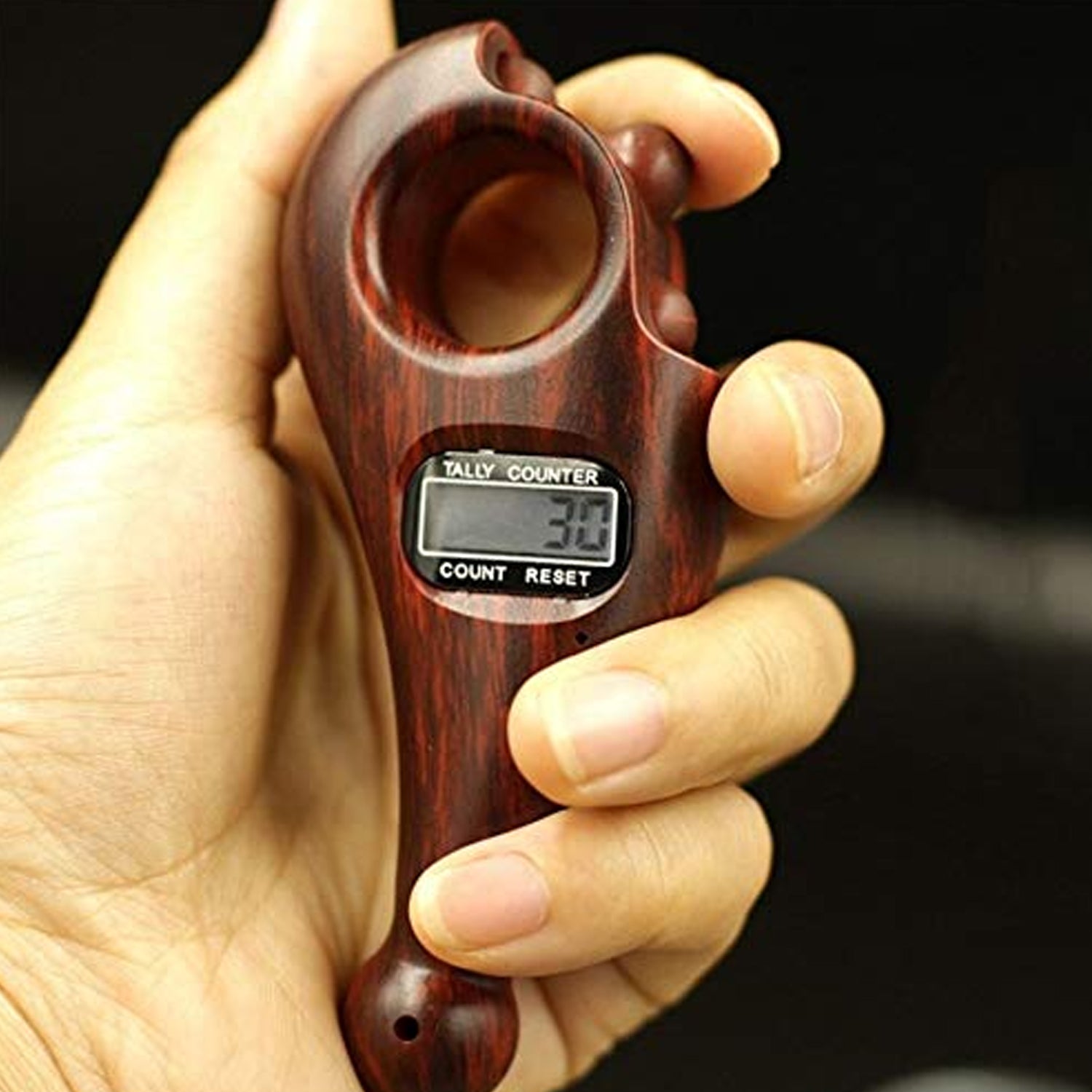Digital Tasbih/Tasbeeh Digital Tally Counter, Wooden Religious Tally Counter Digital Beads (for Zikr/Naam Jaap) Your Brand