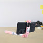 Wired Selfie Stick with Rearview Mirror & Built-In Shutter Button (1 Pc)