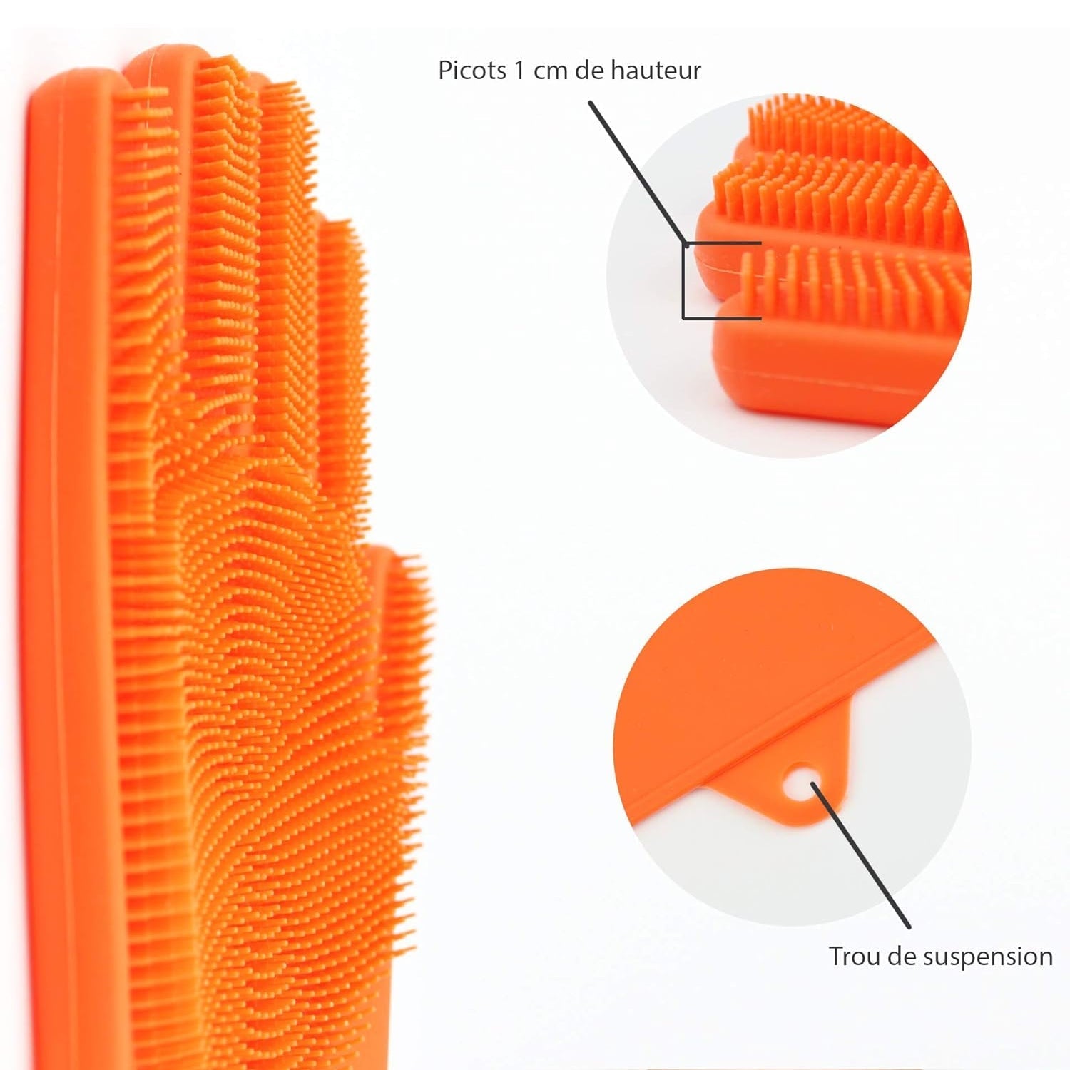 Silicone Glove with Multi-Function Blade for Cutting and Cleaning Vegetables Fruit and Other Cultures Gardening Tool (1 Pc) Your Brand