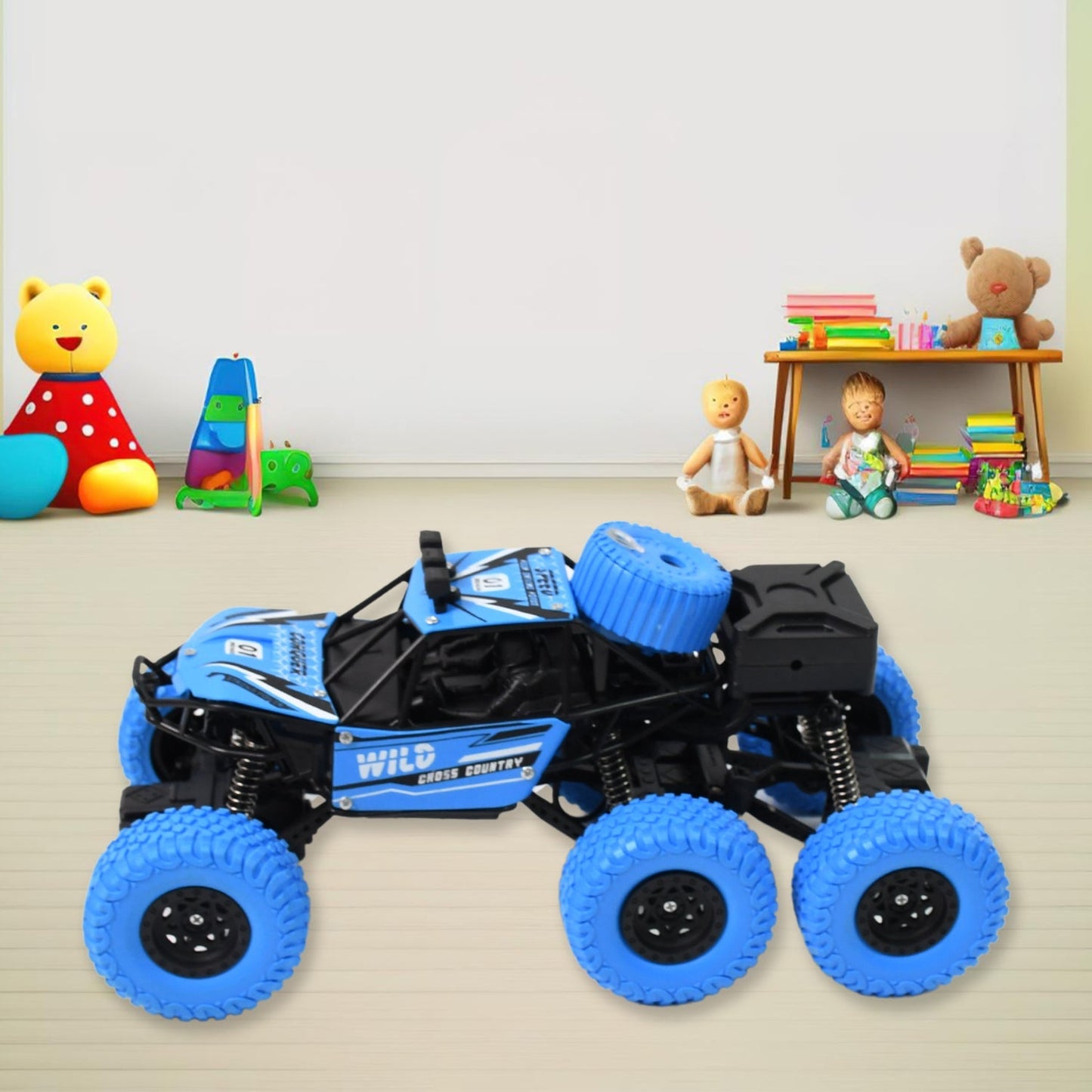 Rock Climber Car, 8 Wheels Climbing Car (1 Pc / Remote Battery Not Included) Your Brand