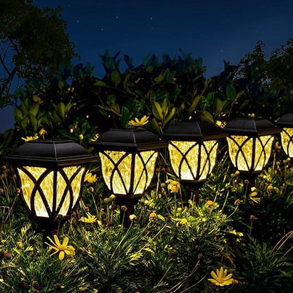 Solar Pathway Lights Outdoor Garden Lights (2 Pcs Set) Your Brand
