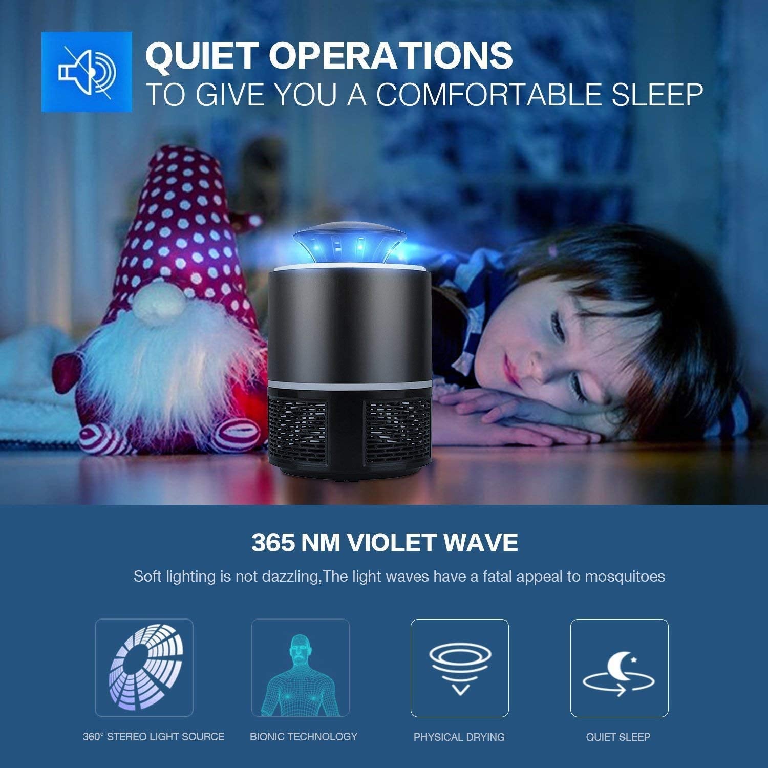 Mosquito Killer Machine USB Powered (1 Pc) Your Brand
