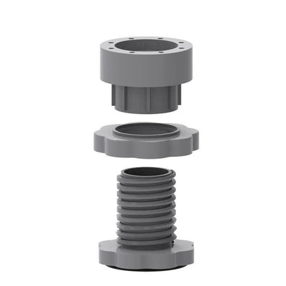 Plastic Washing Machine Vibration Feet , Adjustable Highly Non-Slip Support Anti Vibration Walk  Shock Absorber Noise Cancelling Furniture Lifting Base (4 Pcs Set) Your Brand