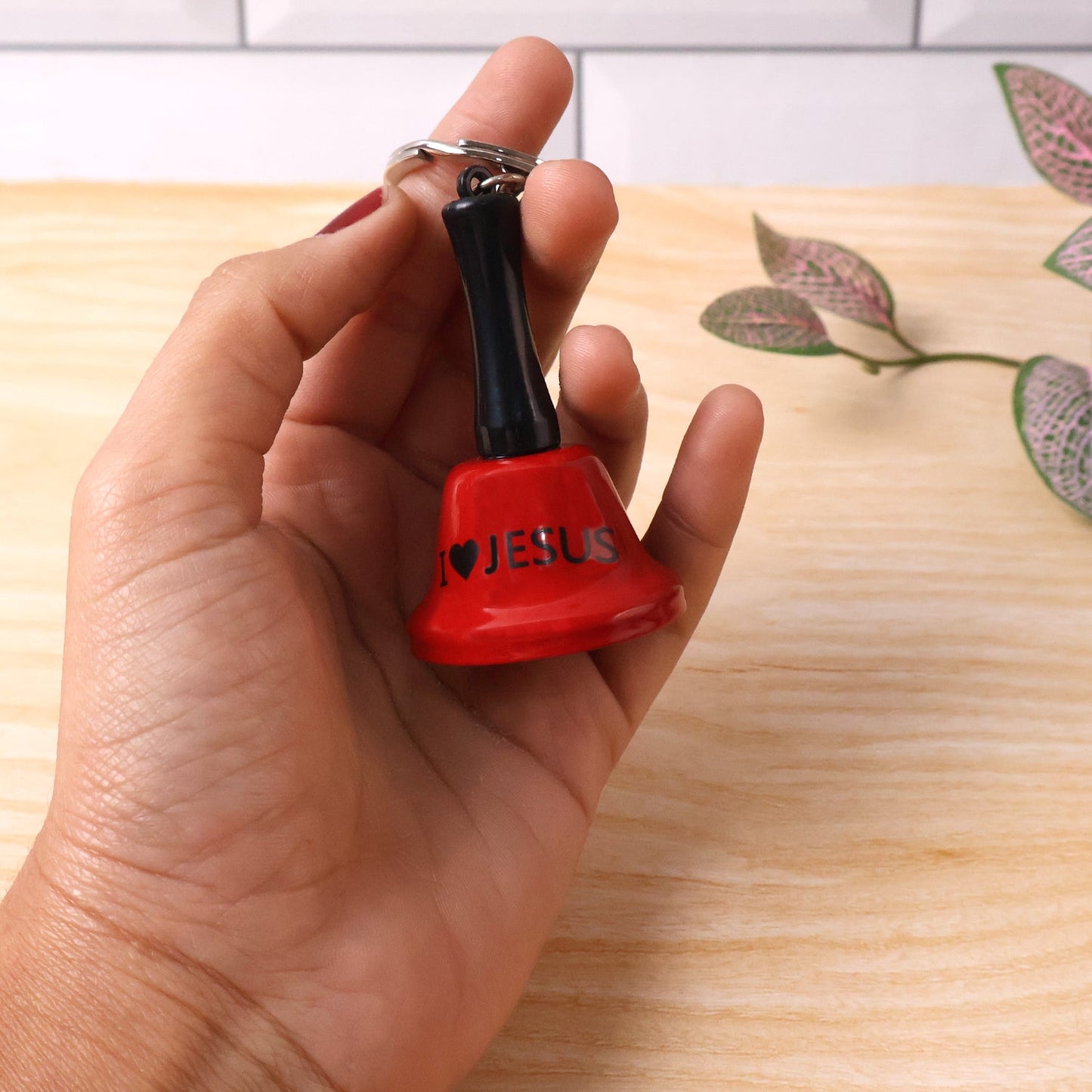 Mini Hand Bell with Keychain (1 Pc)