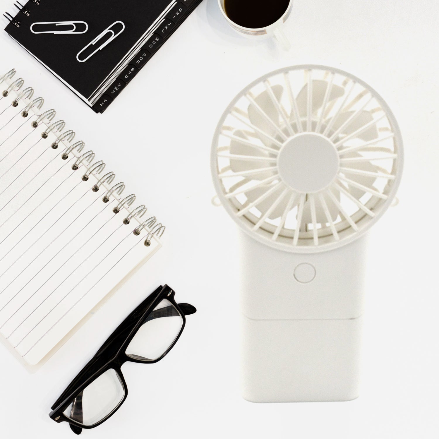 Portable Small Electric Fan, Handheld Fan With 3 Modes USB Rechargeable Mini Student Handheld Class Personal Fan (1 Pc) Your Brand