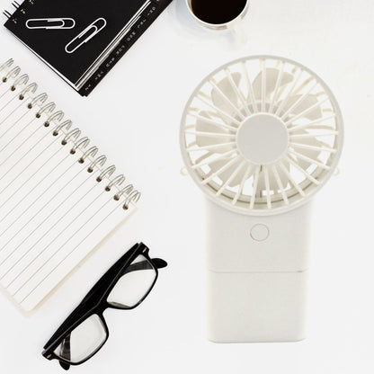 Portable Small Electric Fan, Handheld Fan With 3 Modes USB Rechargeable Mini Student Handheld Class Personal Fan (1 Pc) Your Brand