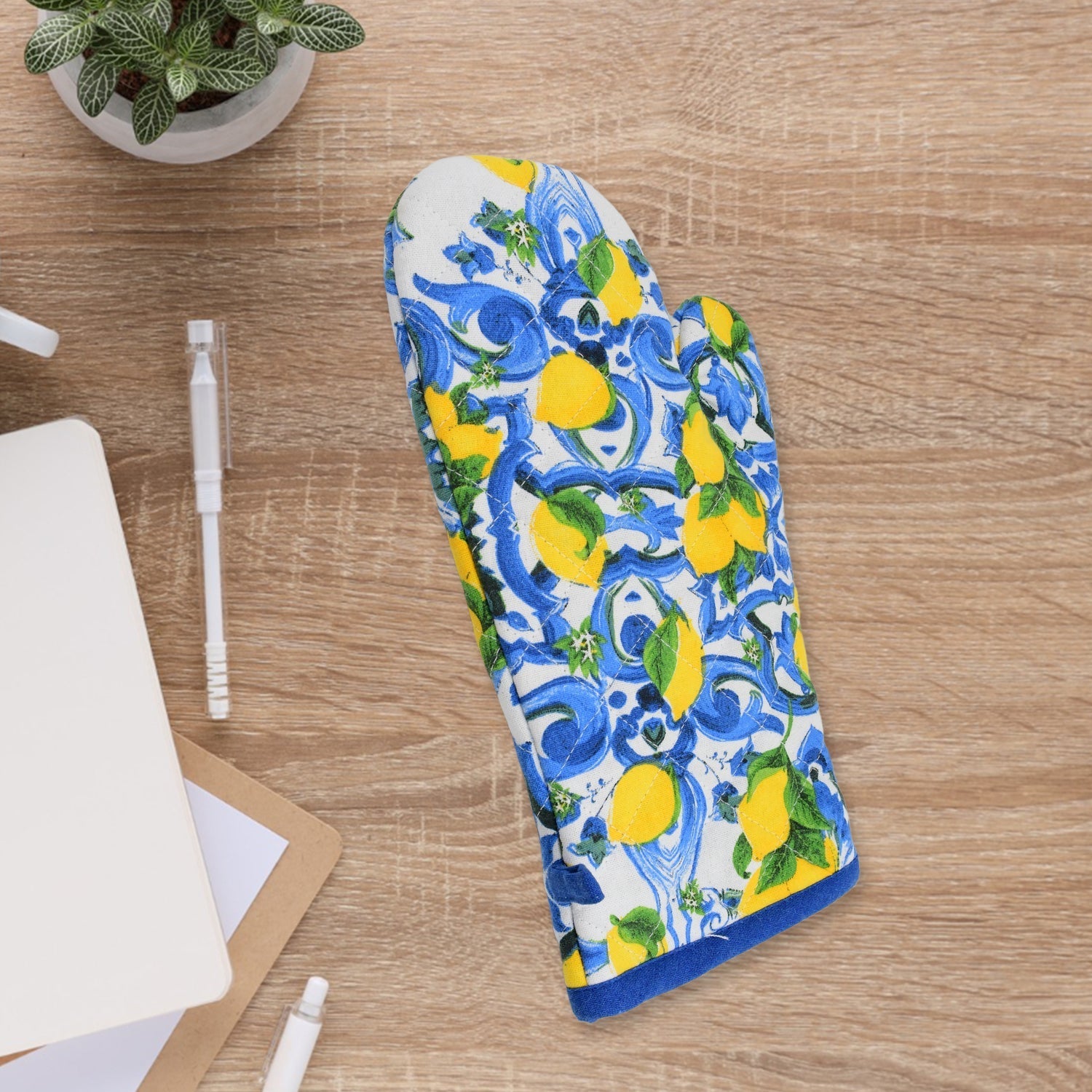 Lemon Oven Mitts Gloves (1 Pc / Big) Your Brand