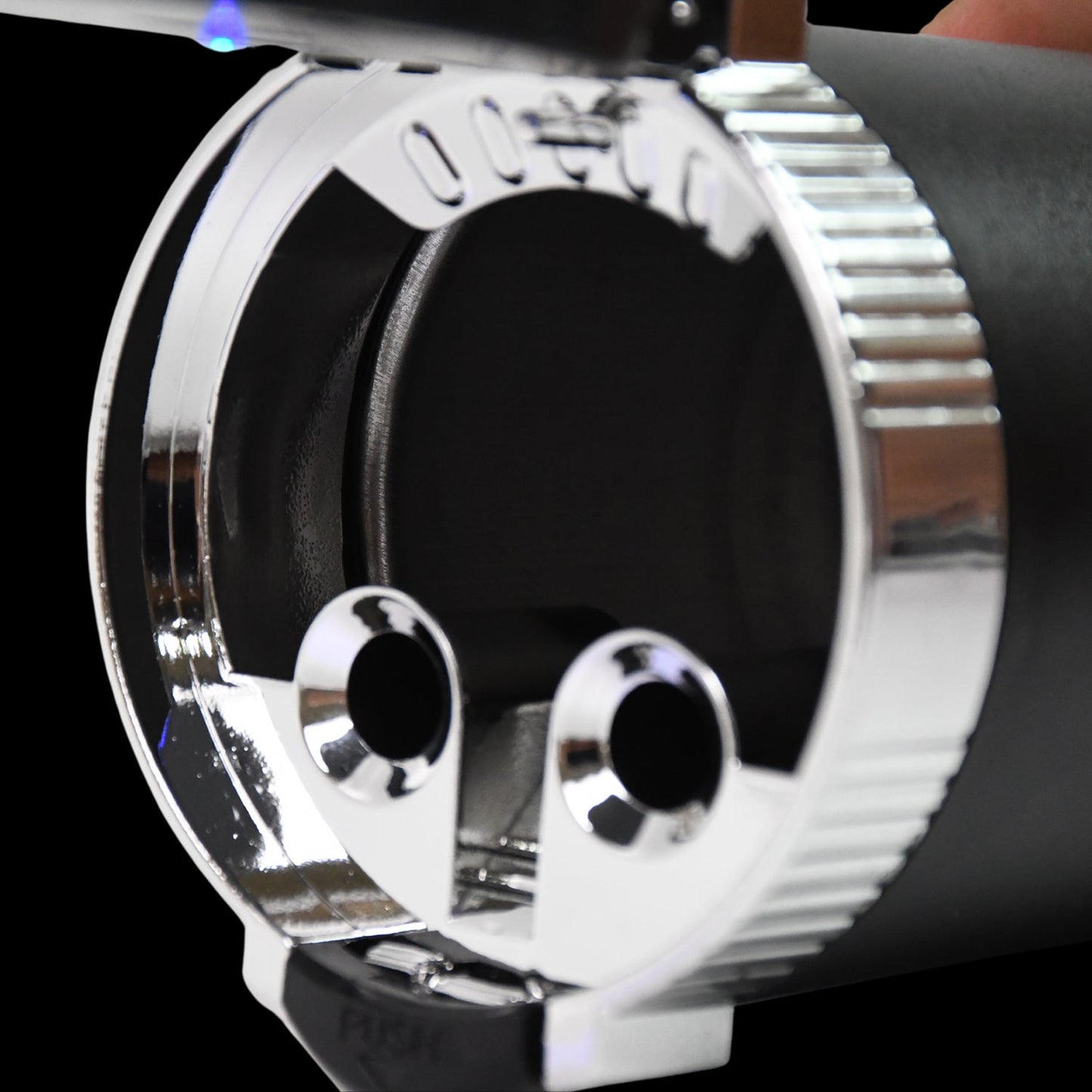Portable Car Ashtray with Lid and Blue LED Light (1 Pc) Your Brand