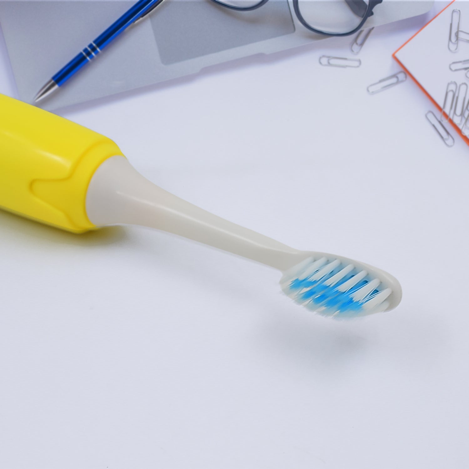 Adult Waterproof Electric Toothbrush 1 Head Battery Operated Toothbrush (1 Pc / Battery Not Included / Mix Color) Your Brand