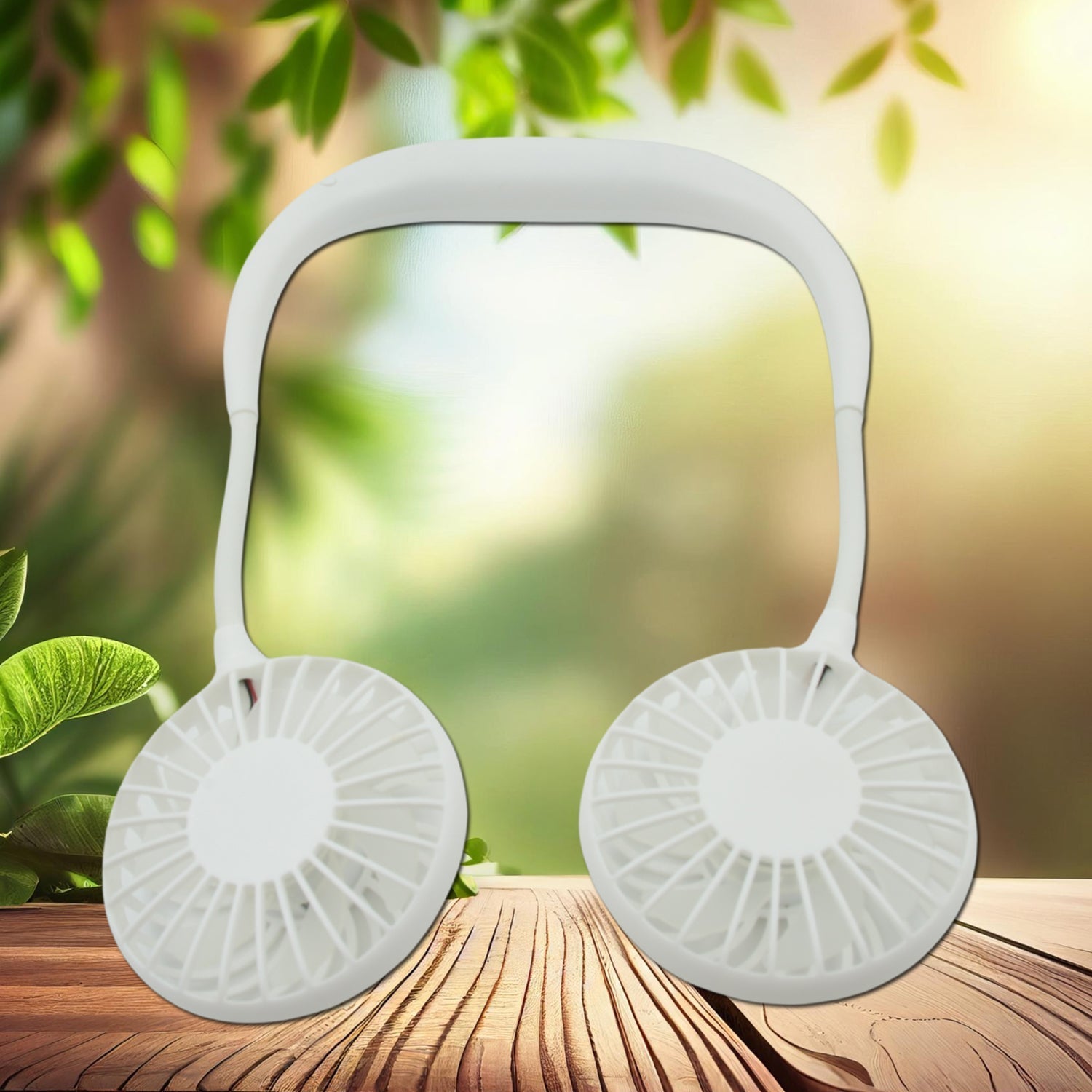 USB Rechargeable Wearable Neckband Fan Your Brand