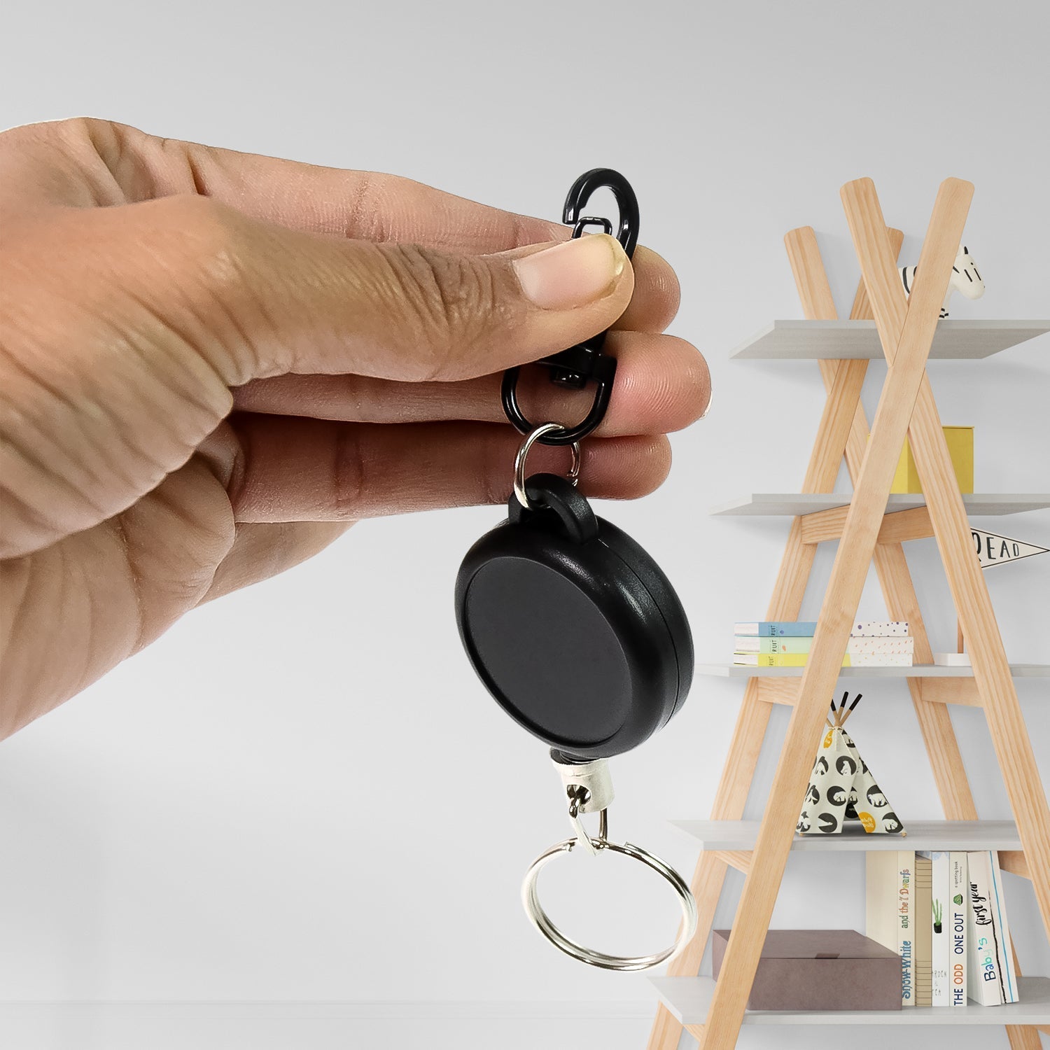 Safety Anti-Lost Retractable Key Chain (1 Pc / Big) Your Brand